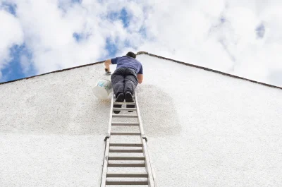 Peinture extérieure à Trélévern — façades et ravalement